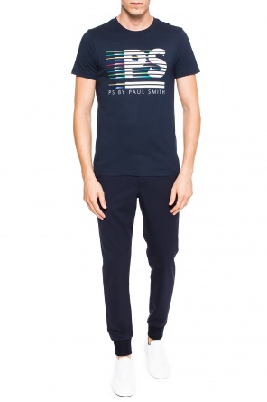 T-shirt z nadrukiem z logo, zdjęcie 2 T-shirt z nadrukiem z logo od Paul Smith